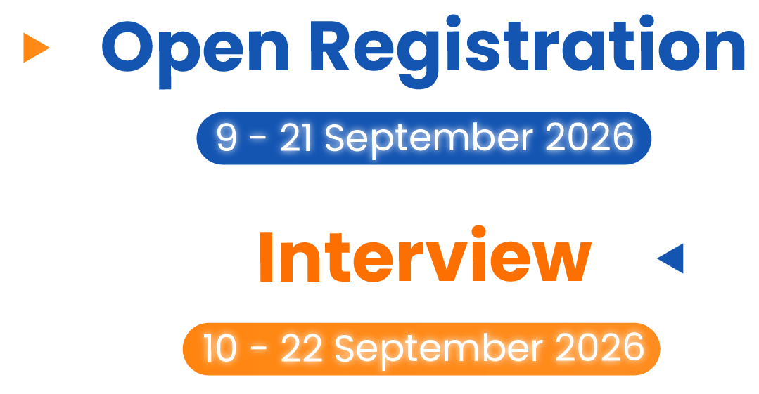 Timeline Open Recruitment